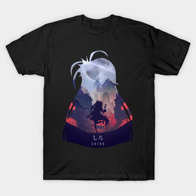 Shiro - Dark Illusion T-Shirt by The Artz